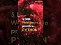 5 free websites to practice python