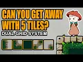 Auto-Tiling while drawing only 5 tiles -
