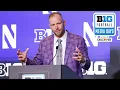 Northwestern HC David Braun s the Season 2026 Big Ten Football Media Days