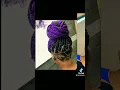 Shaved Side With Knotless Braids