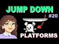 Drop Down Through Platforms - 2D Platformer Unity