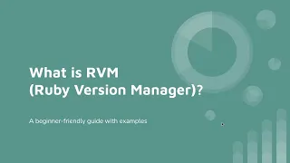 What is RVM Install Ruby Version Manager on Ubuntu