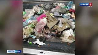 Опасная находка парализовала работу мусоросортировочного завода в Омске