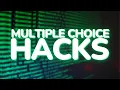How to ace a test without knowing the answers Multiple Choice Test Hacks