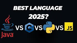 Java vs C vs Python vs JavaScript Best Language for Software Engineering in 2025