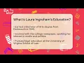 What Is Laura Ingraham s Education - The Right Politics
