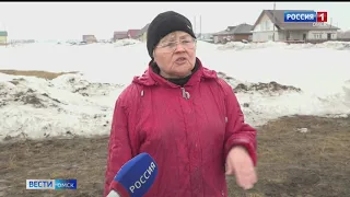 Большая вода пришла в Азовский район
