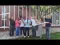 Makula CFO ribbon cutting
