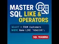 Master SQL LIKE and Wildcards for Faster Searches SQL Beginner Tutorial