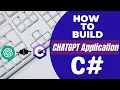 How to integrate chatgpt in C NET