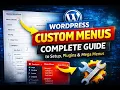 WordPress Custom Menus Setup Mega Menus Advanced Navigation