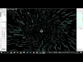 3D starfield on PyGame