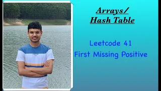 First Missing Positive Leetcode Hard 41