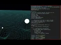 Simulating Sirius Binary System in Python OpenGL