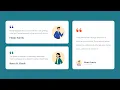 Responsive Card Testimonials With HTML CSS Tutorial HTML CSS