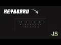 JS project Building a Neomorphism keyboard using HTML CSS JS
