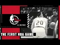 Remembering the first game in NBA history with actual footage NBA Today