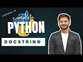 Lecture 17 Docstring In Python By Madhav Sharma