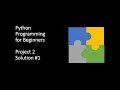 08 Python Project 2