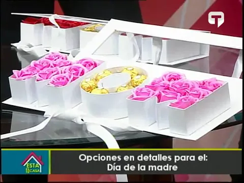 Opciones en detalles para el Día de la madre