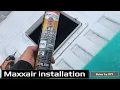 Camper Van Conversion Promaster Maxxair Fan Detail Installation No Leak - Nha Xe Di Dong Tu Lam