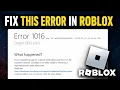 Fix Roblox Error 1016 Origin DNS Error Quick Fix