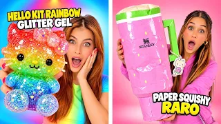 Fizemos SQUISHY CASEIRO da sua COR SORTEADA *o resultado foi INSANO