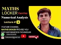 Bisection Method Numerical Analysis Maths Locker