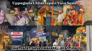 unexpected incident at oldcity uppuguda shivaji maharaj rally uppuguda chhatrapati yuva sena 2026
