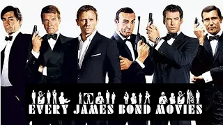 every james bond movies