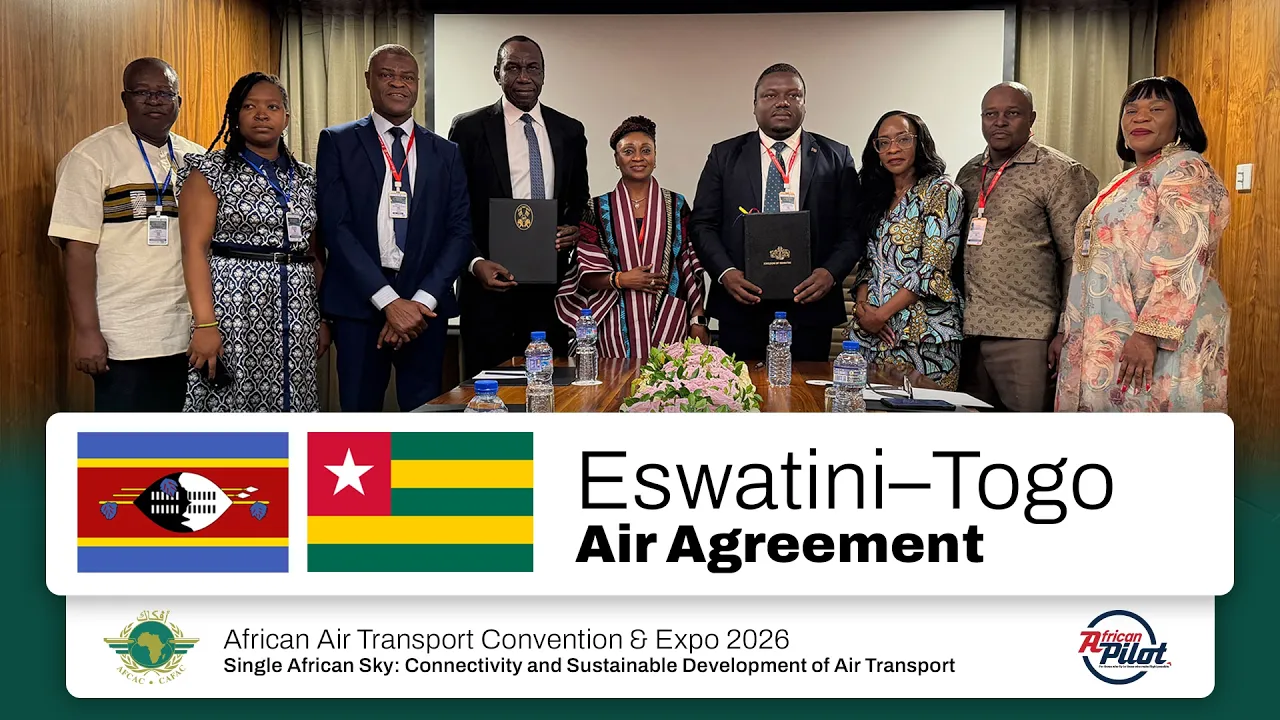 Eswatini and Togo Sign Air Service Agreement to Support Trade and Air Connectivity