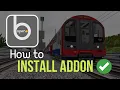 How to Install Addons to OpenBVE