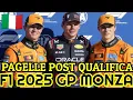 Download Lagu F1 2025 GP MONZA 🇮🇹 PAGELLE POST QUALIFICA PIÙ TOP E FLOP 💥