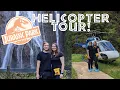 KAUAI HELICOPTER TOUR JURASSIC PARK WATERFALL LANDING Manawaiopuna Falls Jurassic Falls Hawaii
