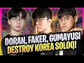 Download Lagu WHEN 3 T1 PLAYERS DESTROY IN KOREA SOLOQ! - DORAN , FAKER , GUMAYUSI PLAY PREMADE IN KOREA SOLOQ
