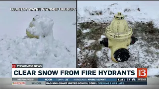 Clear Snow From Fire Hydrants