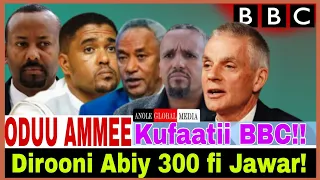 Dirooni Abiy 300 Fi Jawar Kufaatii BBC Ajjeecha Oromiyaa 11 10 2025 AGM 