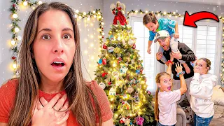 Christmas Chaos Caught on Camera… Mom Did NOT Expect This! 