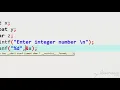 Simple program for printf and scanf in c language -