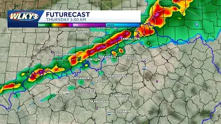 Strong to severe storms possible late Wednesday into Thursday