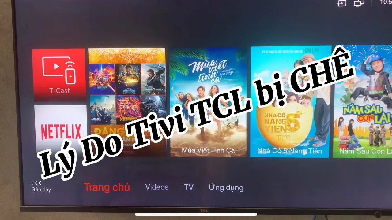 Outline Video Lý do nhiều người đánh giá thấp Tivi TCL