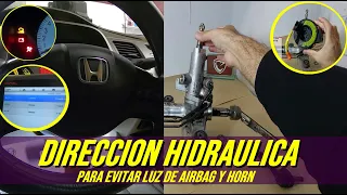 Como dejar el Volante derecho cuando se cambia el rack and pinion