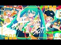 (offvocal)Giga / ガッチュー！feat. Miku・Rin・Len リアルカラオケ(Instrumental) Project VOLTAGE ポケミク