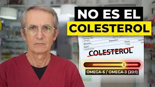 No es el COLESTEROL es la proporción OMEGA-6/OMEGA-3