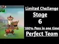 Lords mobile Limited Challenge Crazy Chef Stage 6 Mastercook Limited Challenge Stage 6