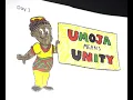Coloring with Jay Kwanzaa Day 1 Umoja means Unity