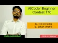 AtCoder Beginner Contest 170 PROBLEM D E ATCODER C SOLUTION