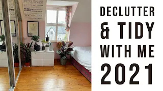 declutter and tidy with me 2021 mari kondo method