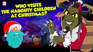 the legend of krampus the half goat half demon monster who visits naughty children at christmas
