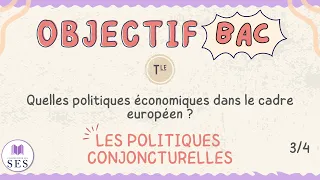 [BAC] Cours Europe - Les politiques conjoncturelles